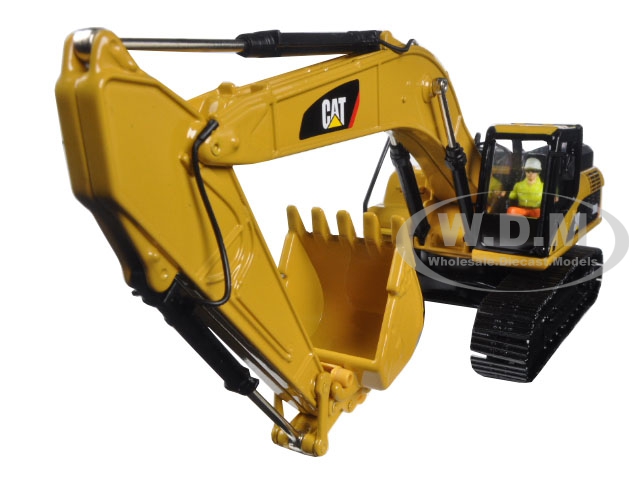 CAT Caterpillar 330D L Hydraulic Excavator with Operator Core Classics Series 1/50 Diecast Model by Diecast Masters