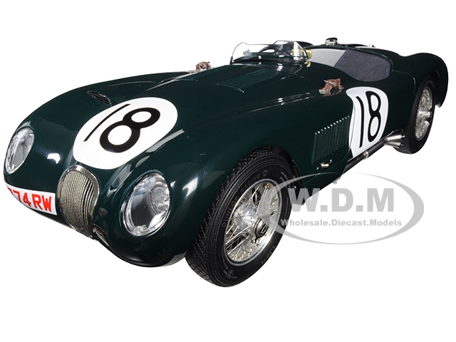 Jaguar C-type 18 Tony Rolt / Duncan Hamilton (jaguar Racing Team) Winners 24 Hours Of Le Mans France (1953) Limited Edition To 1500 Pieces Worldwide