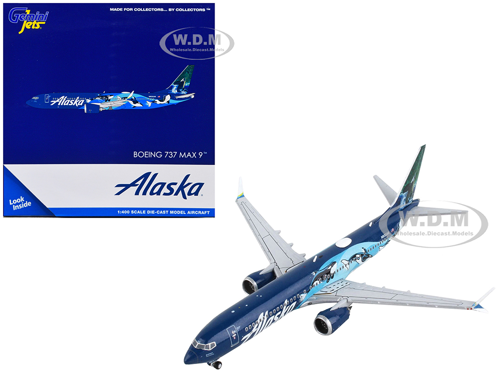 Boeing 737 MAX 9 Commercial Aircraft 