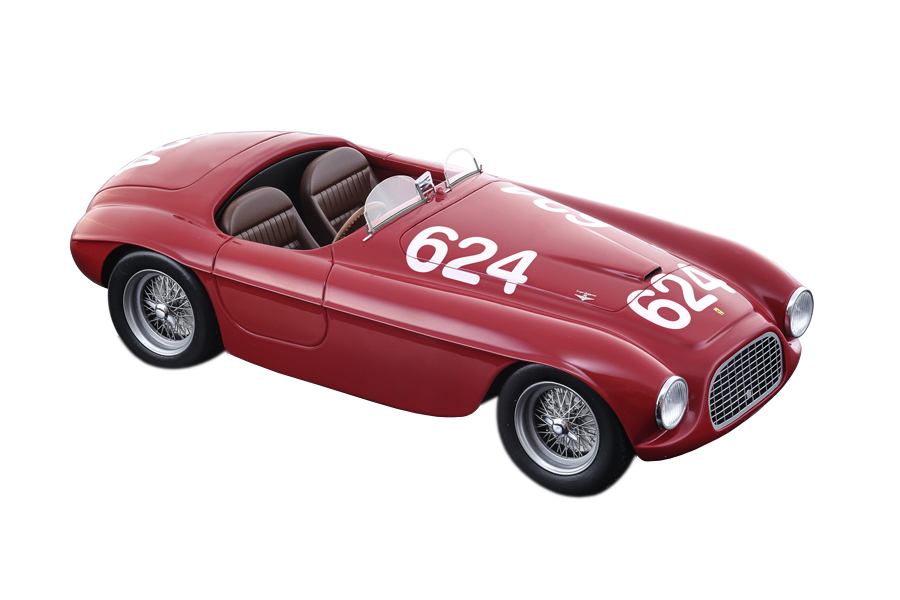 Ferrari 166MM #624 Clemente Biondetti/ Ettore Salani Winners Mille Miglia 1949 Limited Edition to 90 pieces Worldwide Mythos Series 1/18 Model Car by Tecnomodel