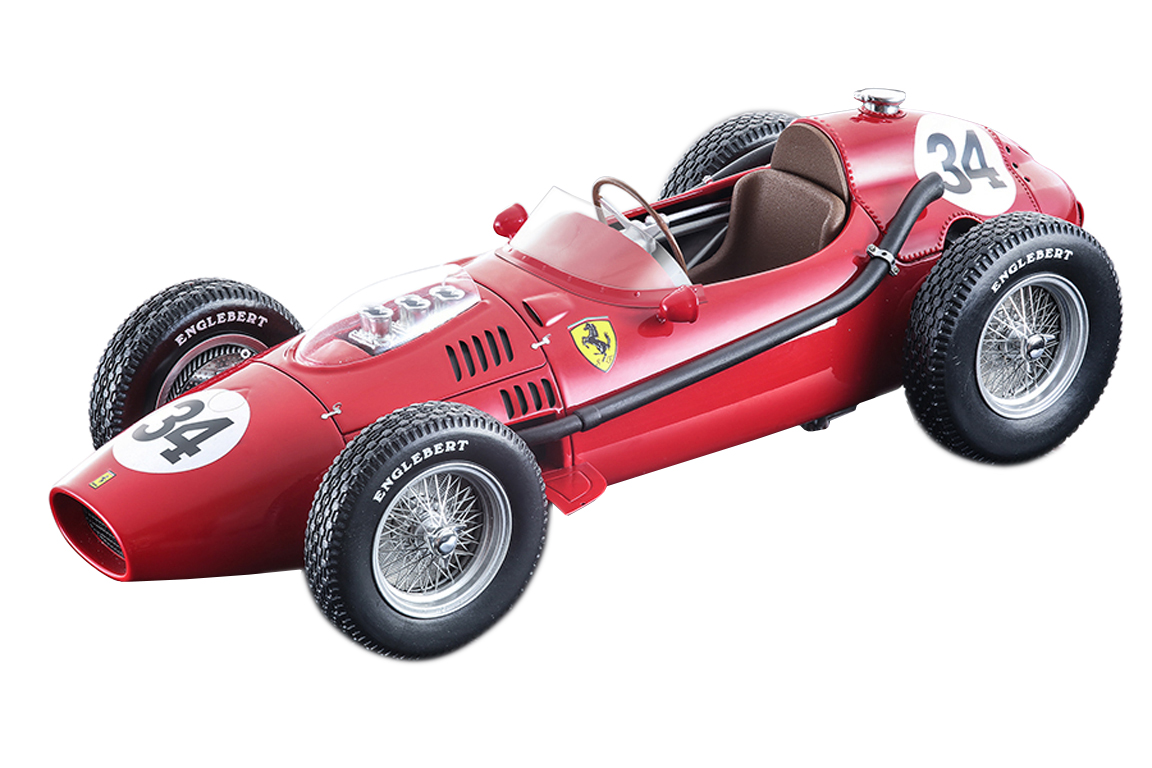 Ferrari Dino 246 34 Luigi Musso 2nd Place Formula 1 (f1) Monaco Grand Prix 1958 Mythos Series Limited Edition To 100 Pieces Worldwide 1/18 Model Car