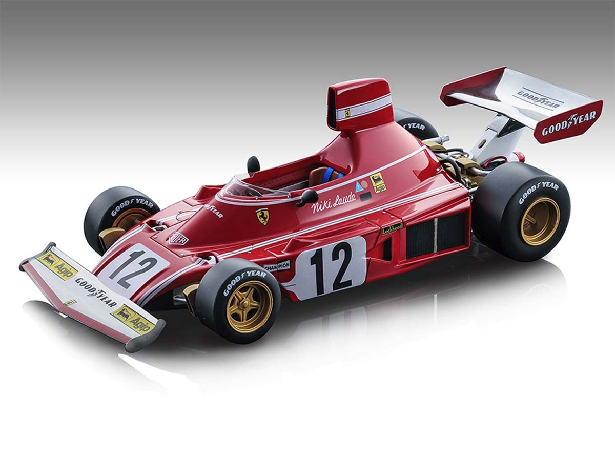 Ferrari 312 B3 12 Niki Lauda Winner Formula 1 Spain Gp (1974) "mythos Series" Limited Edition To 460 Pieces Worldwide 1/18 Model Car By Tecnomodel