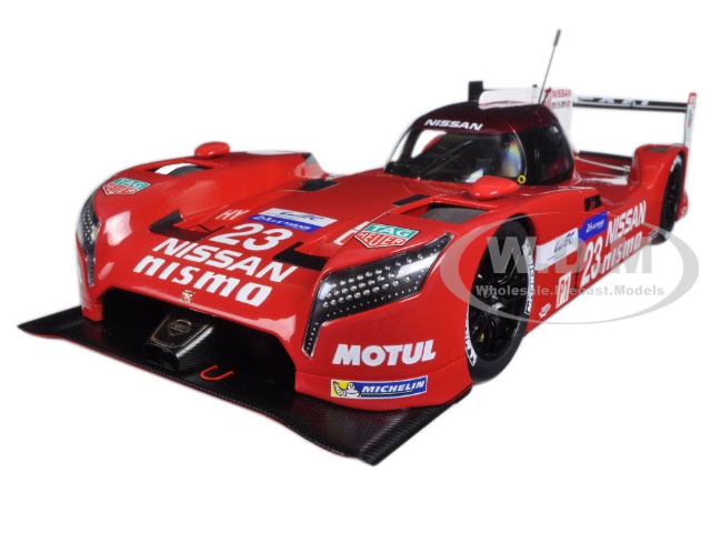 Nissan Gt-r Lm Nismo Le Mans 2015 O. Pla J. Mardenborough M. Chilton 23 1/18 Model Car By Autoart