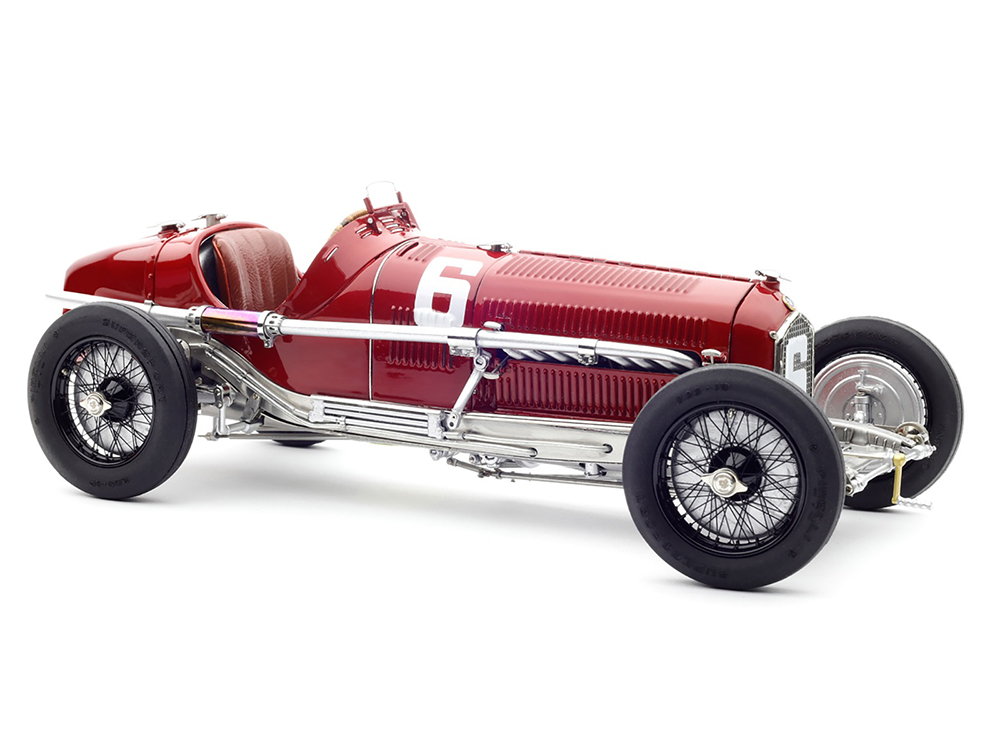 Alfa Romeo Tipo B (P3) #6 Rudolf Caracciola Winner Monza GP (1932) Limited Edition to 1000 pieces Worldwide 1/18 Diecast Model Car by CMC