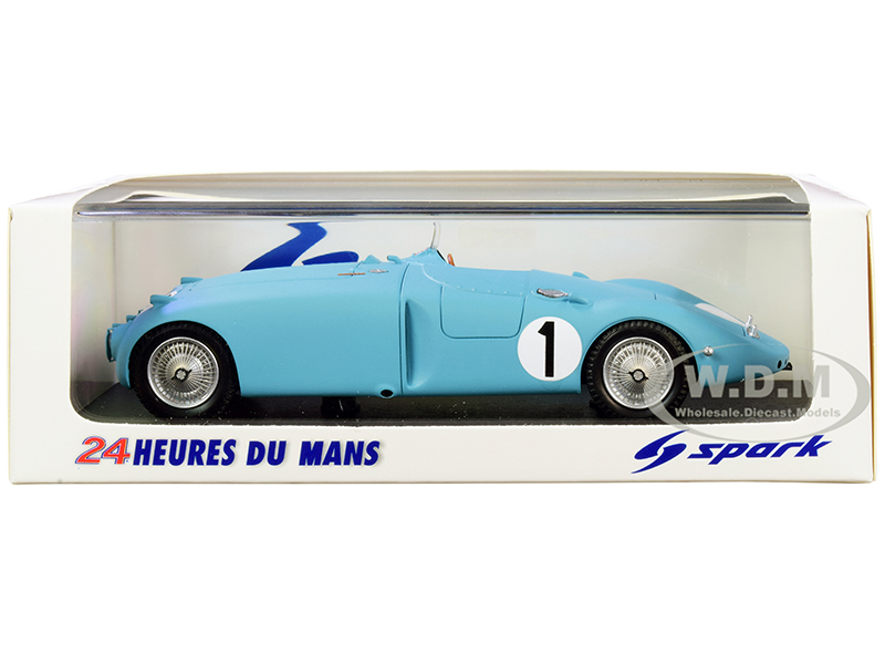 Image of Bugatti 57 C 1 Jean-Pierre Wimille - Pierre Veyron Winner 24 Hours of Le Mans (1939) 1/43 Model Car by Spark