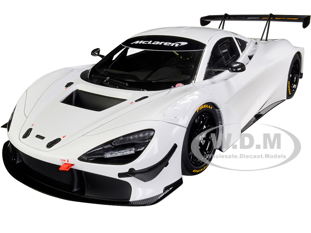 Mclaren 720S GT3 Gloss White 1/18 Model Car by Autoart