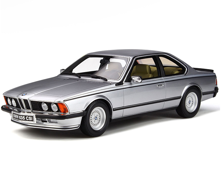 Bmw E24 635 Csi Silver Limited Edition To 2000 Pieces Worldwide 1/18 Model Car By Otto Mobile