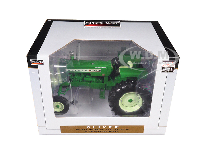 Oliver 1850 Tractor With Perkins Diesel And Radio 1/16 Diecast Model By Speccast