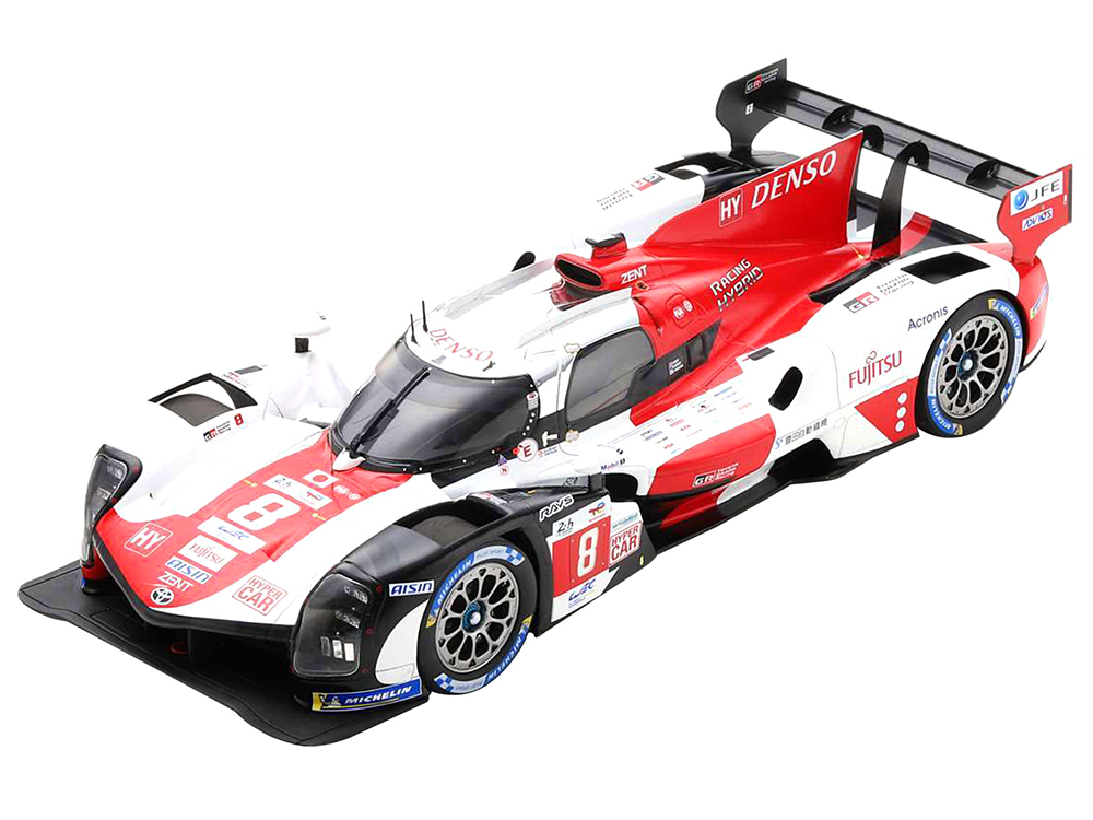 Toyota GR010 Hybrid 8 Sebastien Buemi - Brendon Hartley - Ryo Hirakawa Hypercar Class Winner 