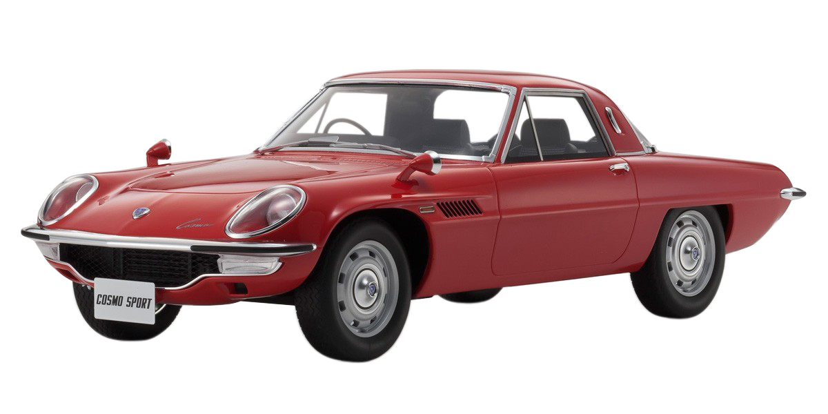 Mazda Cosmo Sport Red Limited Edition To 200 Pieces Worldwide 1/12 Model Car By Kyosho
