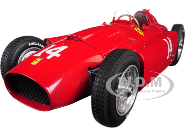 1956 Ferrari Lancia D50 #14 Peter Collins Grand Prix France Limited Edition to 1500 pieces Worldwide 1/18 Diecast Model Car by CMC