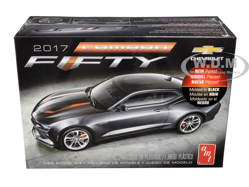 Skill 2 Model Kit 2017 Chevrolet Camaro "FIFTY" 1/25 Scale Model by AMT