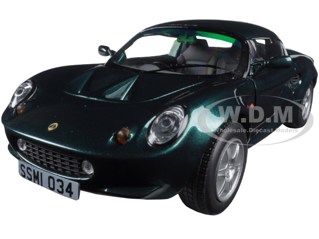 Image of 1999 Lotus Elise 111S Metallic Dark Green 1/18 Diecast Model Car by Sunstar