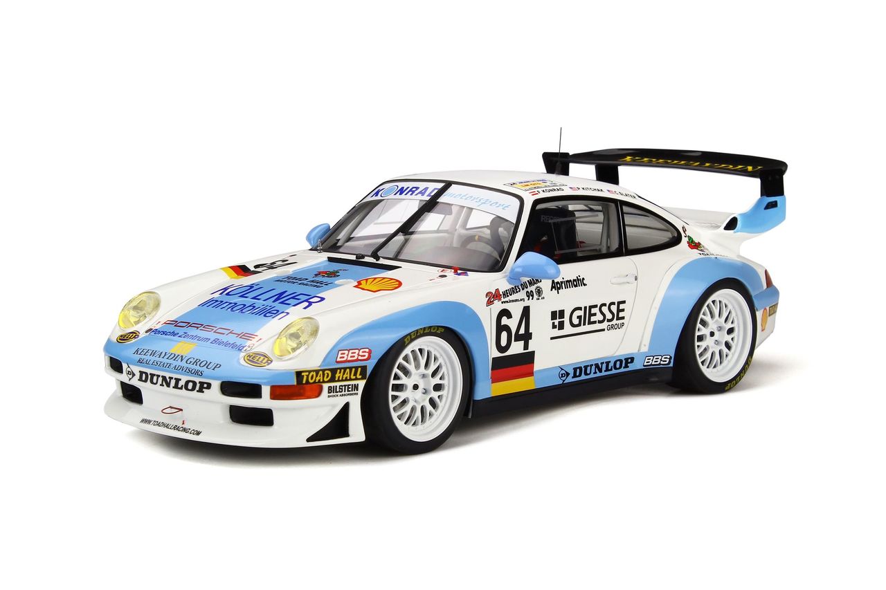 Image of Porsche 911 GT2 64 Franz Konrad Peter Kitchak Charles Slater 24 Hours of Le Mans 1999 "Konrad Motorsport" Team Limited Edition to 500 pieces Worldwid
