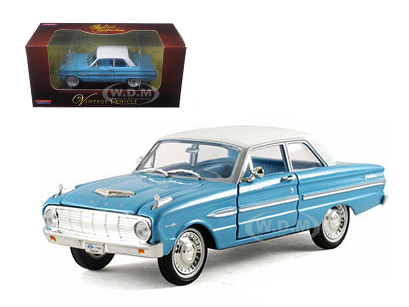 1963 Ford Falcon Blue 1/32 Diecast Car Model by Arko Products