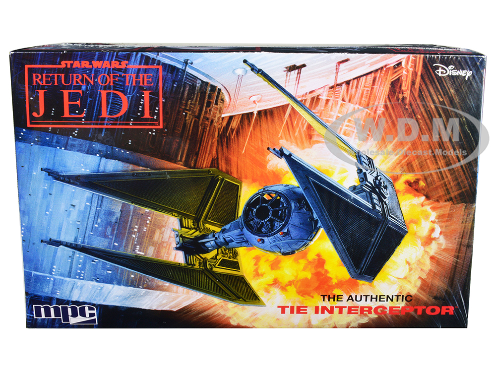 Skill 2 Model Kit Tie Interceptor Spacecraft 