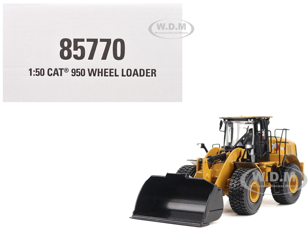 CAT Caterpillar 950 Wheel Loader Yellow High Line Series 1/50 Diecast Model by Diecast Masters