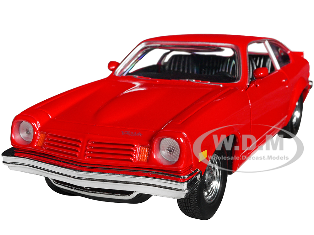 1974 Chevrolet Vega Red Forgotten Classics Series 1/24 Diecast Model Car by Motormax