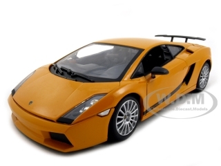 Lamborghini Gallardo Superleggera Orange 1/18 Diecast Model Car By Motormax