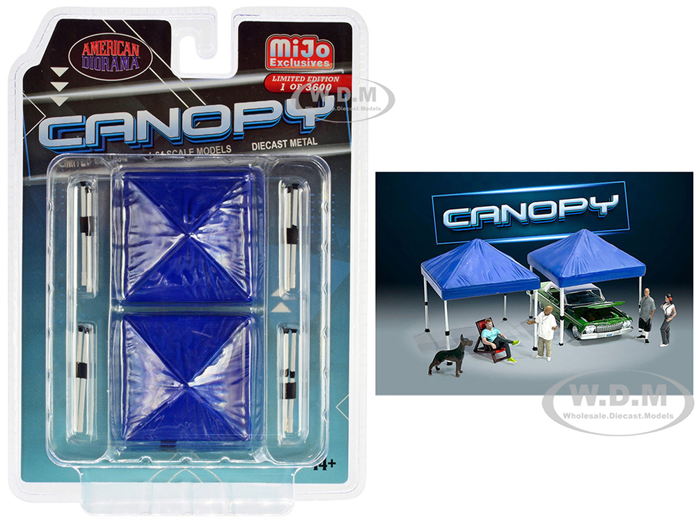 Canopy 2 Piece Set Limited Edition to 3600 pieces Worldwide 1/64 Scale Models by American Diorama