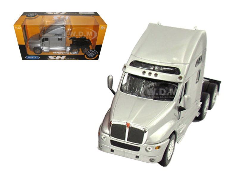 Kenworth T2000 Cab Silver 1/32 Diecast Model by Welly