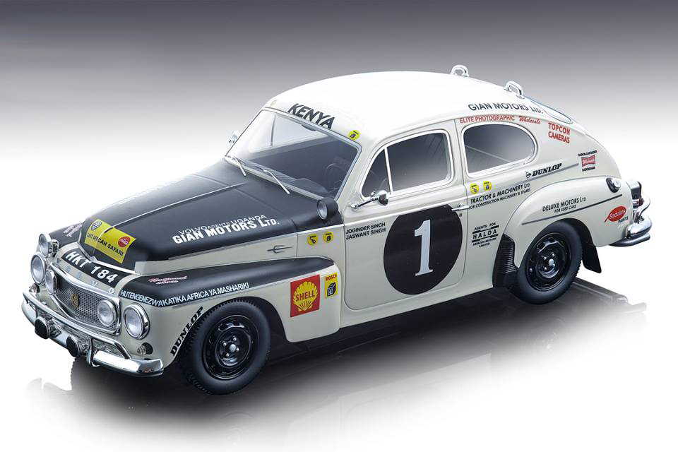 Volvo Pv 544 1 Joginder Singh/ Jaswant Singh Winner East African Safari Rally 1965 Mythos Series Limited Edition To 110 Pieces Worldwide 1/18 Model C