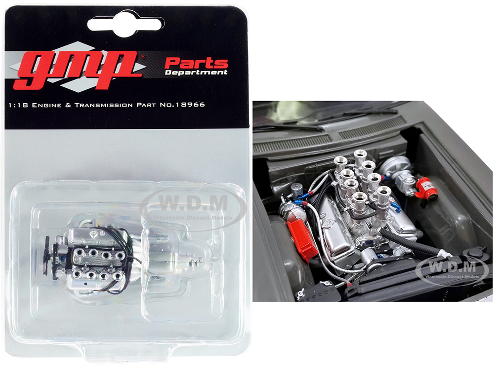 Injected 383 Small Block Engine and Transmission Replica from 