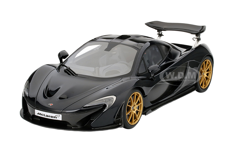 2014 Mclaren P1 Gotham Black Limited To 300pcs 1/12 Model Car By True Scale Miniatures