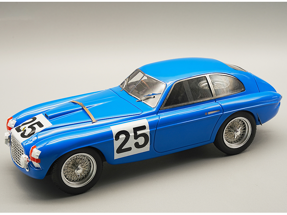 Ferrari 195S Touring Berlinetta #25 Raymond Sommer - Dorino Serafini 24 Hours of Le Mans (1950) Mythos Series Limited Edition to 105 pieces Worldwide 1/18 Model Car by Tecnomodel