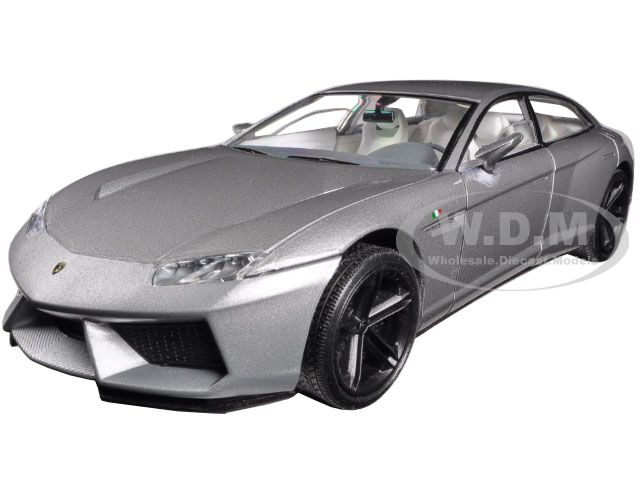 Lamborghini Estoque Grey 1/24 Diecast Model Car by Motormax