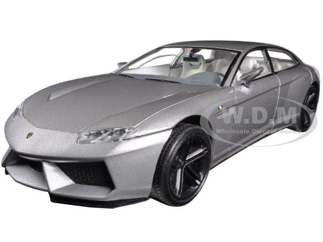 Lamborghini Estoque Grey 1/24 Diecast Model Car By Motormax