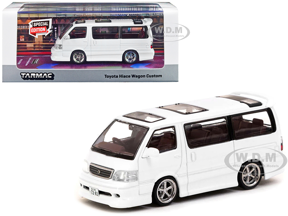 Toyota Hiace Wagon Custom Van RHD (Right Hand Drive) White 