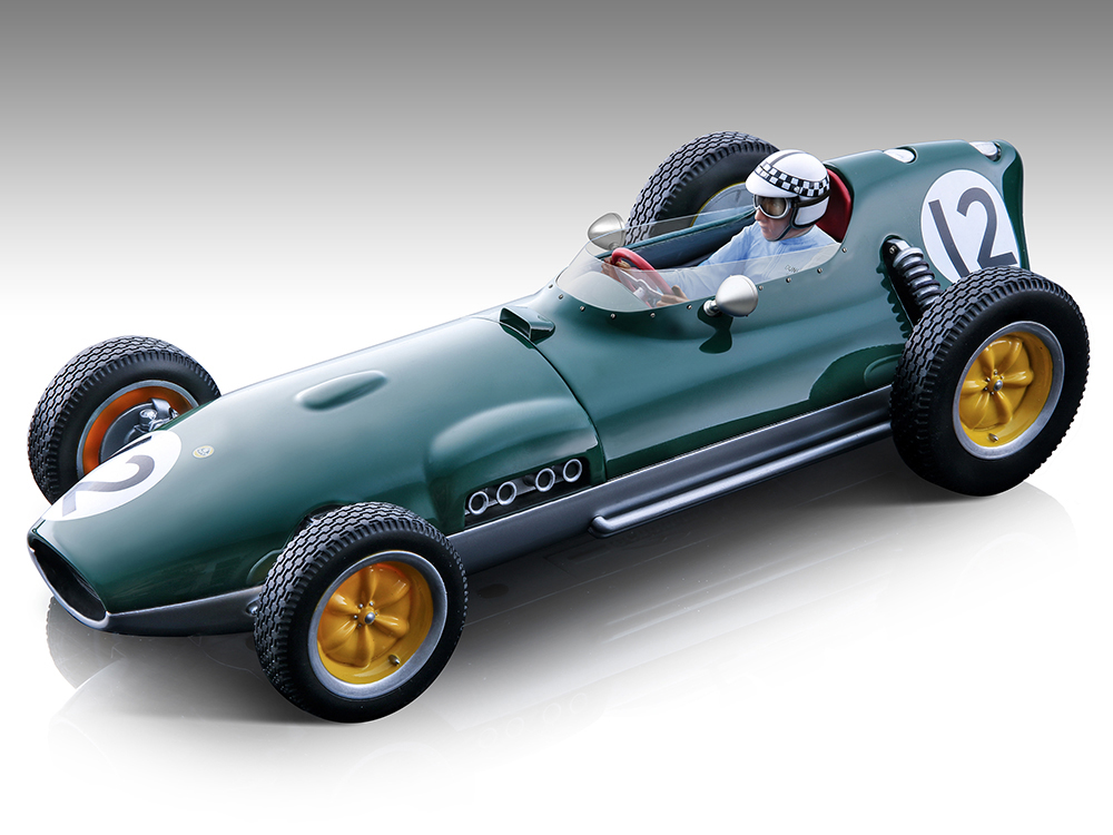 Lotus 16 #12 Innes Ireland Formula One F1 Dutch GP (1959) with Driver Figure Mythos Series Limited Edition to 70 pieces Worldwide 1/18 Model Car by Tecnomodel