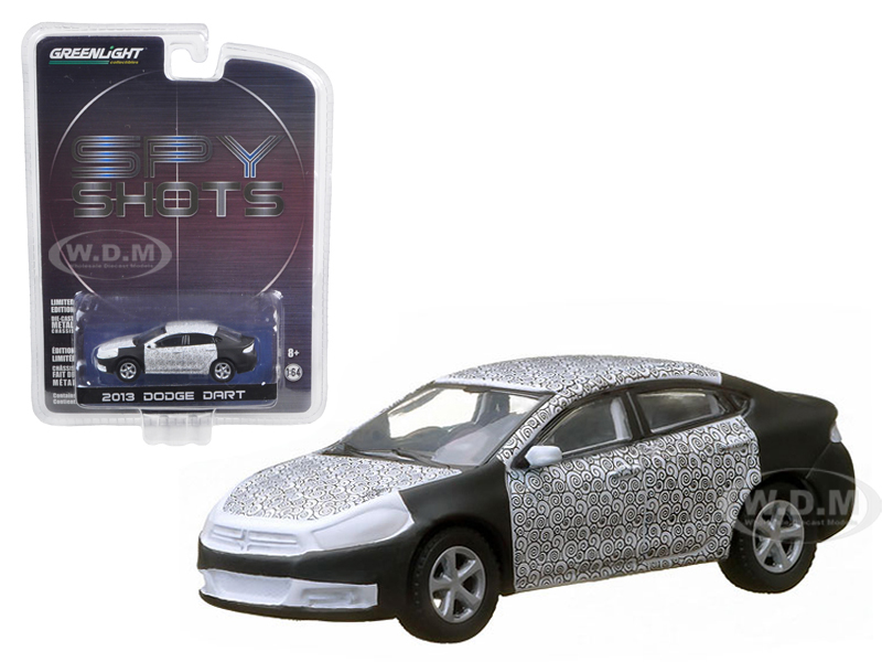 Image of 2013 Dodge Dart "Spy Shot" Hobby Exclusive in Blister Pack 1/64 Diecast Car Model by Greenlight