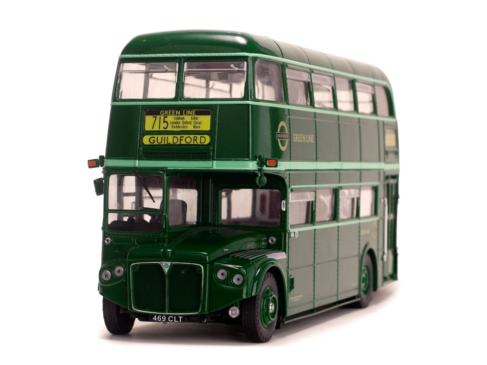 1958 Routemaster Double Decker Bus Rmc1469 - 469clt The Lock Tavern Green Limited Edition To 2750pcs 1/24 Diecast Model By Sunstar