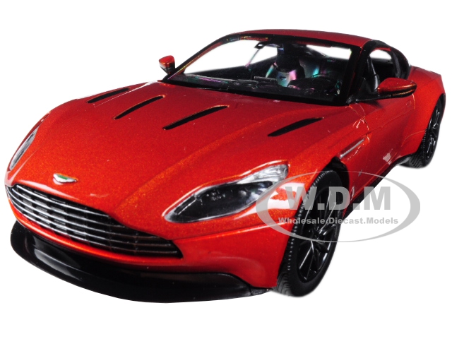 Aston Martin Db11 Copper Orange 1/24 Diecast Model Car By Motormax