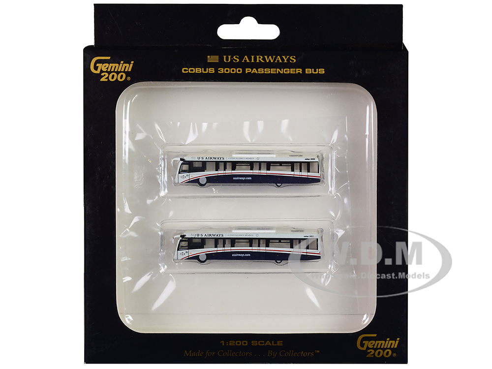 Cobus 3000 Passenger Bus White and Blue 
