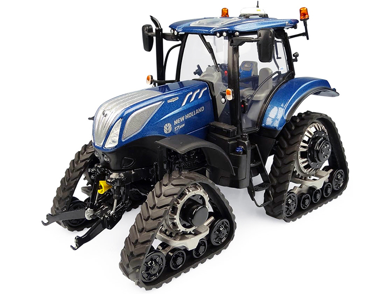 Image of New Holland T7.225 "Blue Power" Tractor with Tracks 1/32 Diecast Model by Universal Hobbies