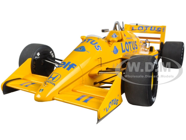 Lotus 99t Honda F1 Japanese Gp 1987 S. Nakajima 11 1/18 Model Car By Autoart