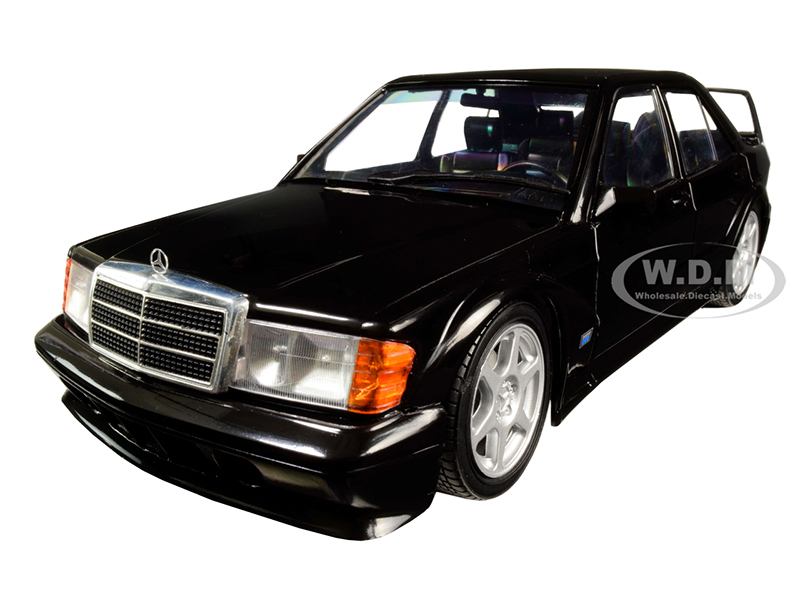 Mercedes Benz 190E Evolution II Black 1/18 Diecast Model Car by Solido