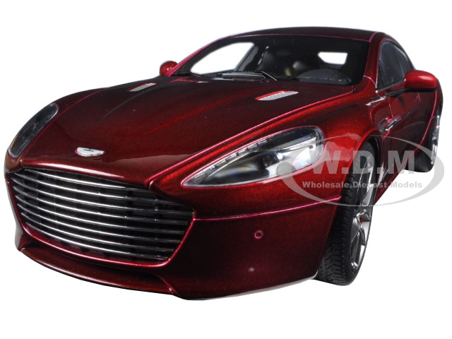 2015 Aston Martin Rapide S Diavolo Red 1/18 Diecast Model Car By Autoart