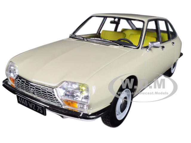 Image of 1971 Citroen GS Erable Beige 1/18 Diecast Model Car by Norev