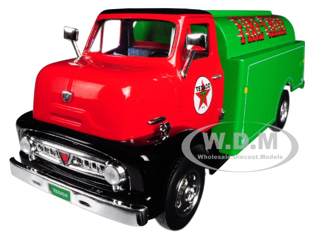 1953 Ford Tanker Truck Texaco Fire-Chief 9th in the Series U.S.A. Series Utility Service Advertising 1/30 Diecast Model by Auto World