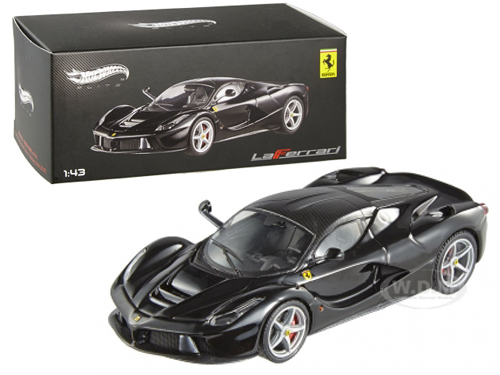 Ferrari Laferrari F70 Hybrid Elite Black 1/43 Diecast Car Model By Hotwheels