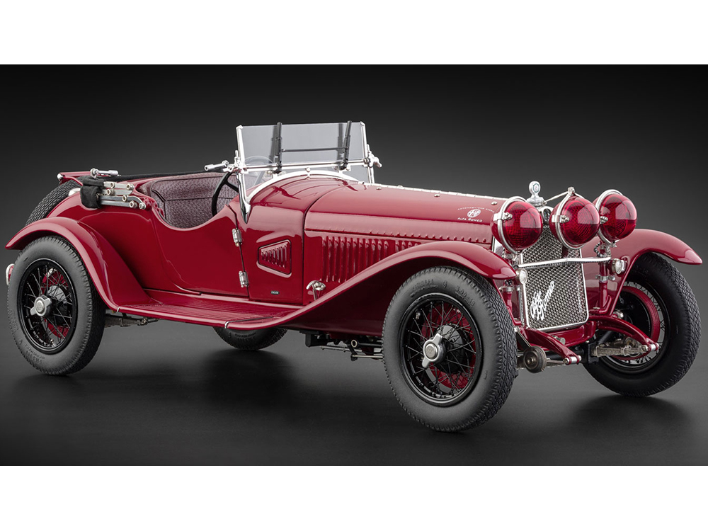 1930 Alfa Romeo 6C 1750 Grand Sport Red 1/18 Diecast Model Car by CMC