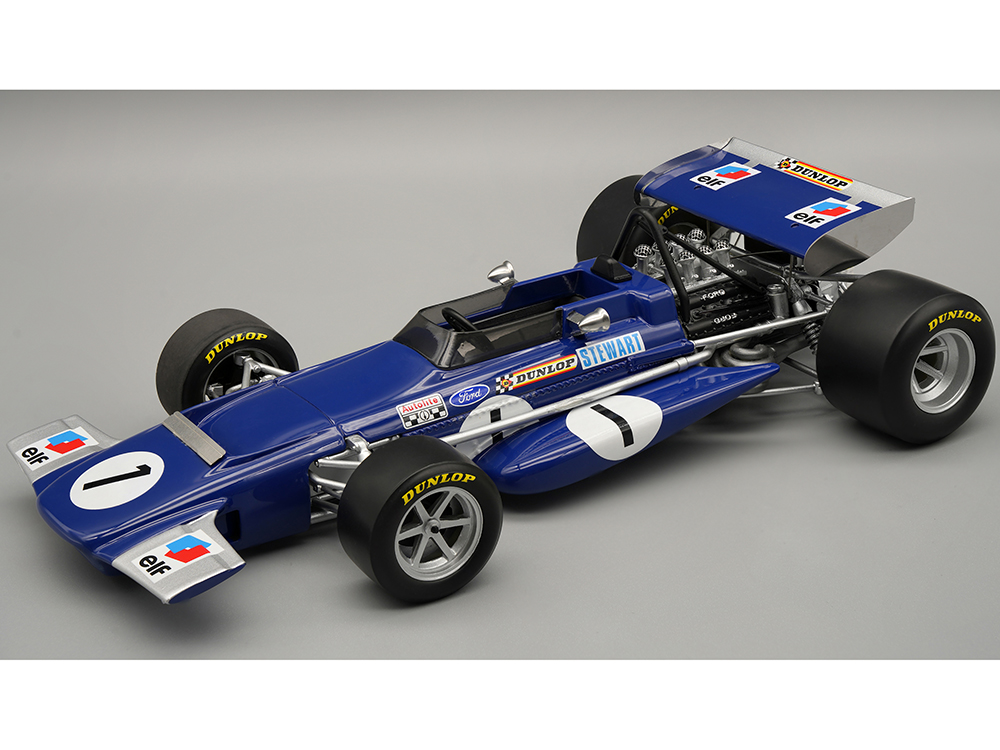 March 701 #1 Jackie Stewart Winner Formula One F1 Spanish GP (1970) Mythos Series Limited Edition to 120 pieces Worldwide 1/18 Model Car by Tecnomodel