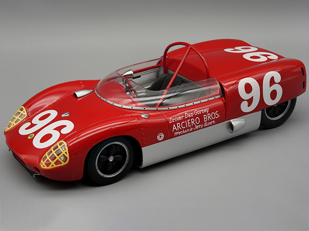 Lotus 19 1962 Winner 3 Hours Daytona GP Driver Dan Gurney Limited Edition 1/18 Model Car by Tecnomodel