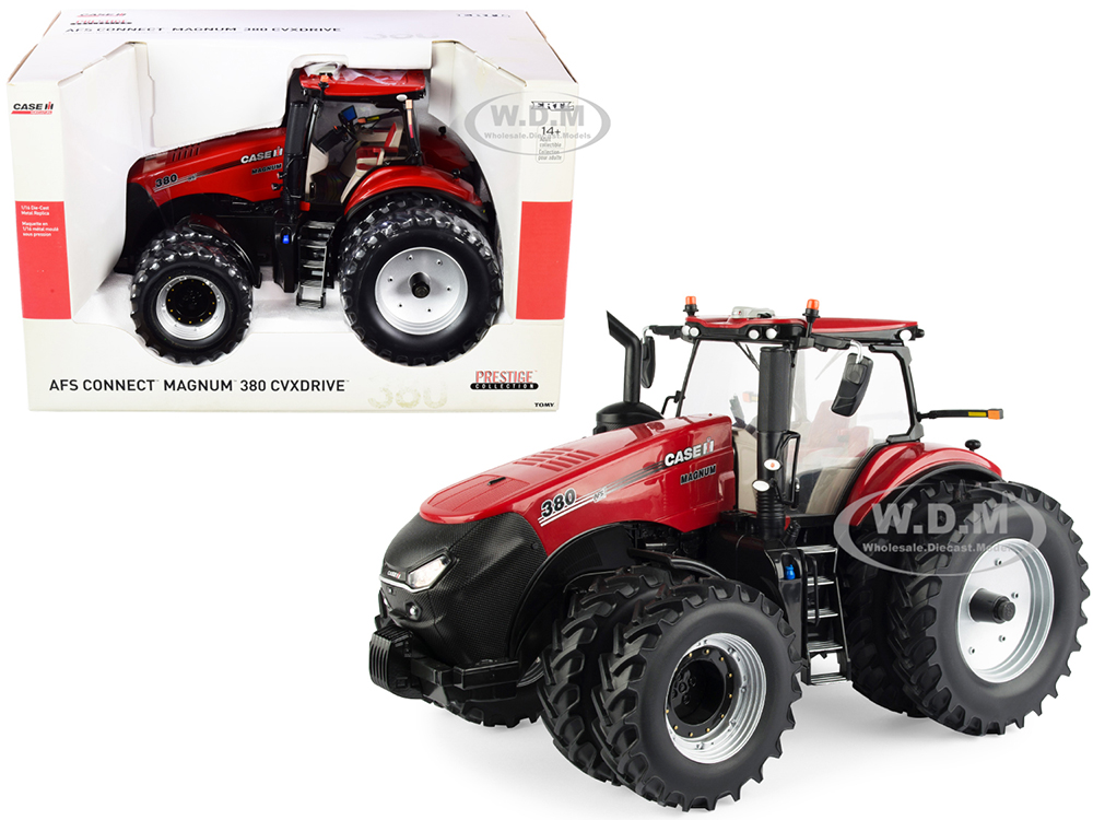 Case IH AFS Connect Magnum 380 CVX Drive Red "Prestige Collection" Series 1/16 Diecast Model by ERTL TOMY