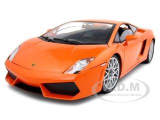 Lamborghini LP 560-4 Orange 1/18 Diecast Car Model by Motormax