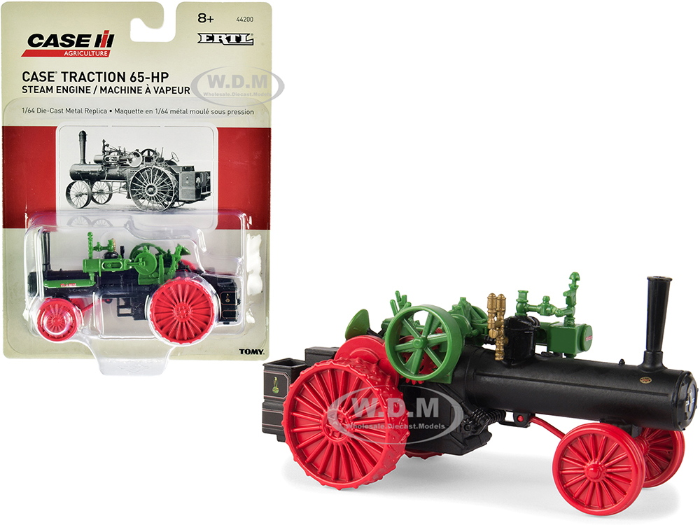 Case Traction 65-HP Steam Engine "Case IH Agriculture" 1/64 Diecast Model by ERTL TOMY